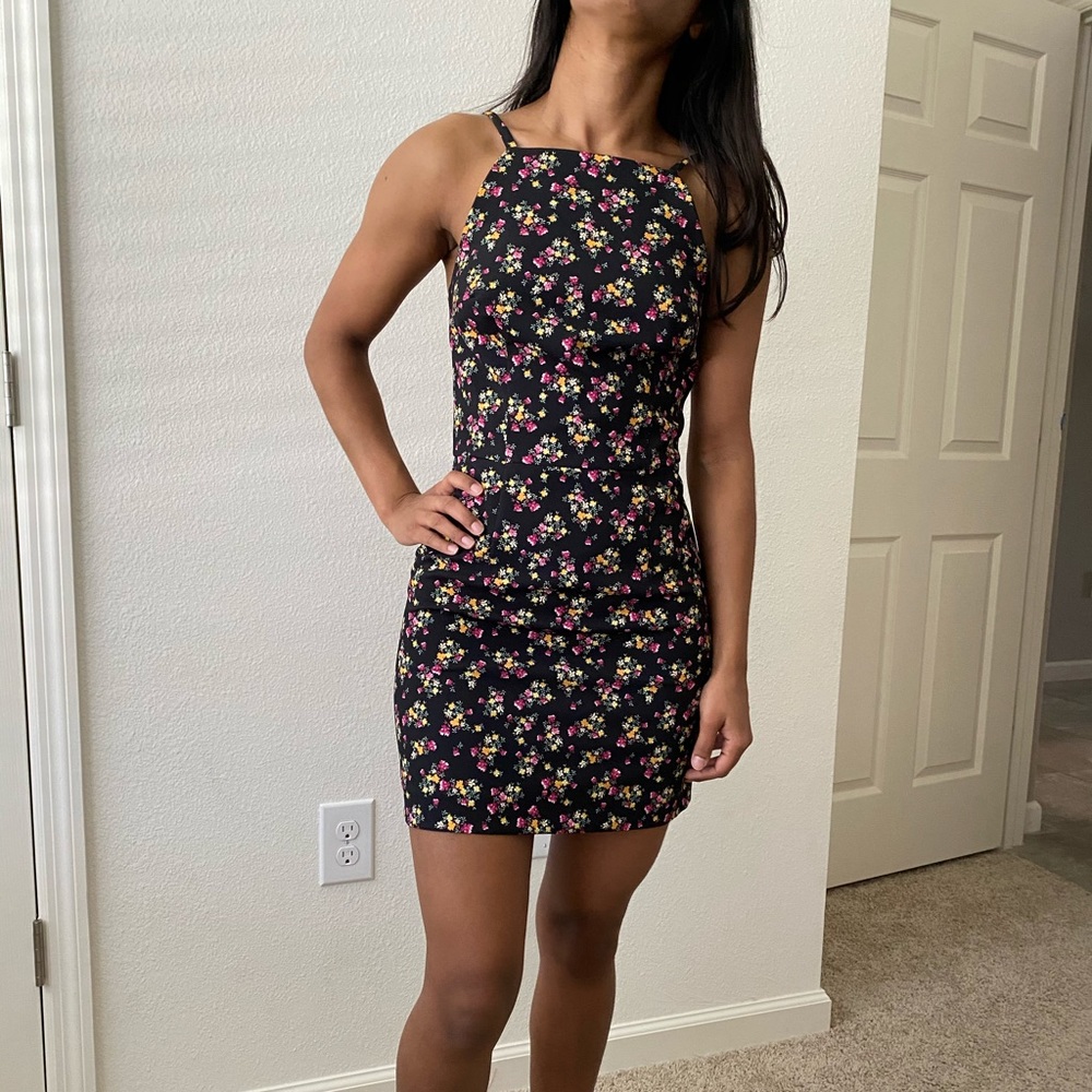 French Connection Halter Dress